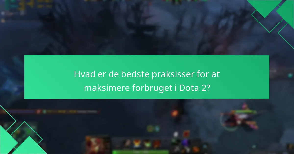 Hvad er spillerpræferencerne for Dota 2-genstande i spillet?